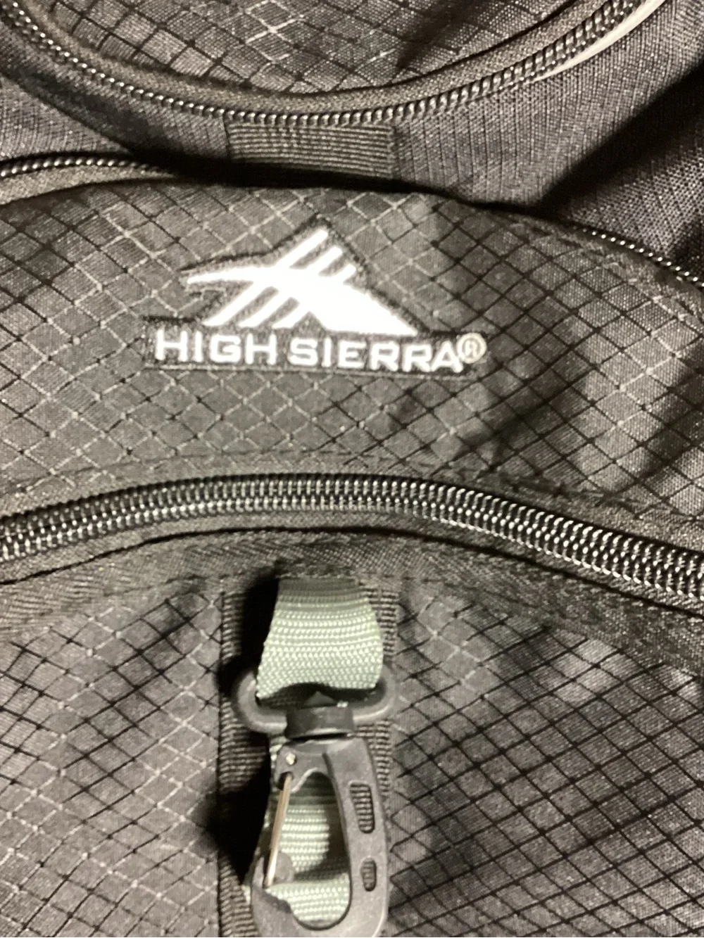 High Sierra Access Black Laptop Backpack Padded Durable Water Resistant UsedOnce